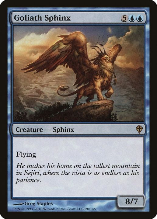 Goliath Sphinx in the group Singles at Proxyprinters.com (48907)