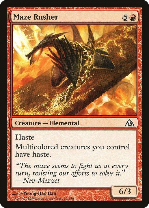 Maze Rusher in the group Magic the Gathering / Types / Colors / Red at Proxyprinters.com (48912)