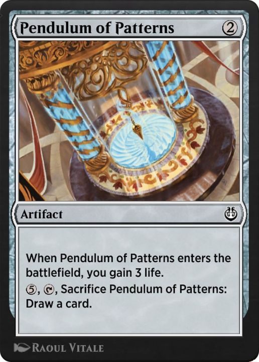 Pendulum of Patterns in the group Magic the Gathering / Types / Artifacts / Artifact at Proxyprinters.com (48913)