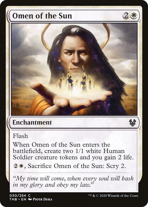 Omen of the Sun in the group Singles at Proxyprinters.com (48926)