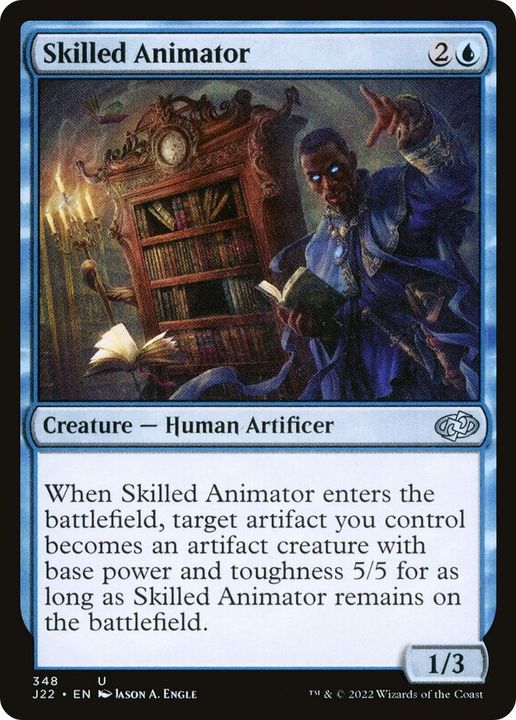 Skilled Animator in the group Magic the Gathering / Types / Creatures / Human at Proxyprinters.com (48938)