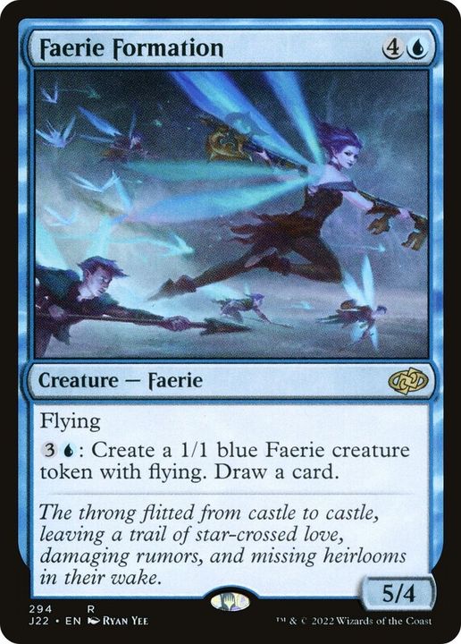 Faerie Formation in the group Magic the Gathering / Sets / Jumpstart 2022 at Proxyprinters.com (48945)