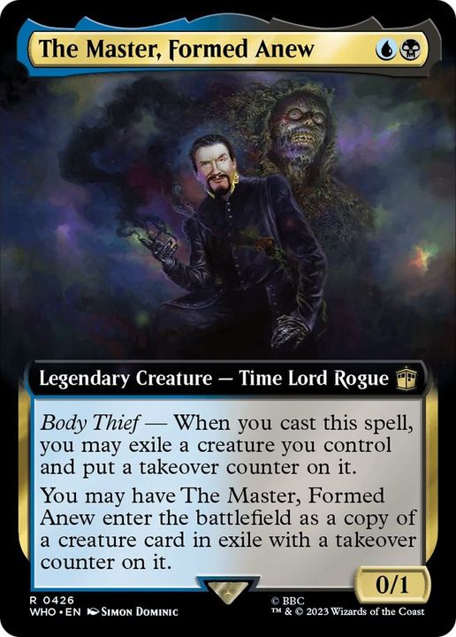 The Master, Formed Anew in the group Magic the Gathering / Sets / Doctor Who at Proxyprinters.com (48970)