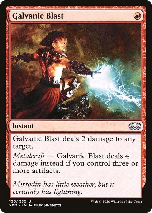 Galvanic Blast in the group Magic the Gathering / Sets / Double Masters at Proxyprinters.com (4898)