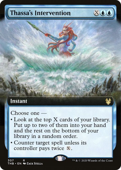 Thassa's Intervention in the group Magic the Gathering / Types / Colors / Blue at Proxyprinters.com (48999)