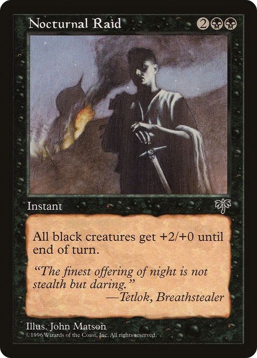 Nocturnal Raid in the group Magic the Gathering / Types / Colors / Black at Proxyprinters.com (49)