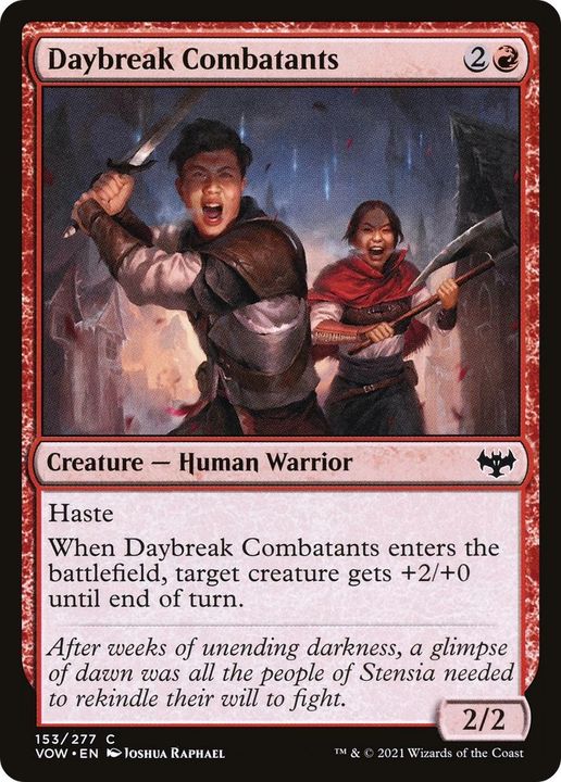 Daybreak Combatants in the group Magic the Gathering / Sets / Innistrad: Crimson Vow at Proxyprinters.com (49020)