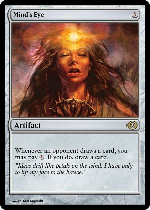 Mind's Eye in the group Magic the Gathering / Types / Artifacts / Artifact at Proxyprinters.com (49029)