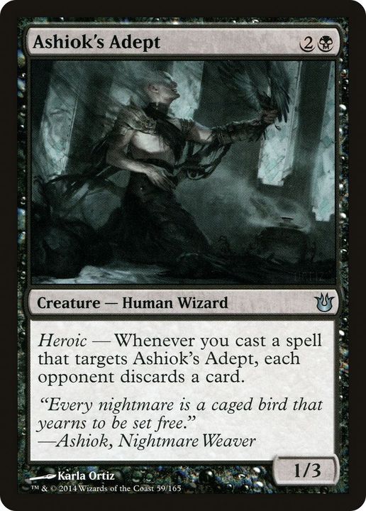 Ashiok's Adept in the group Magic the Gathering / Types / Creatures / Wizard at Proxyprinters.com (49048)