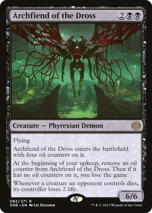 Archfiend of the Dross in the group Magic the Gathering / Types / Colors / Black at Proxyprinters.com (49053)