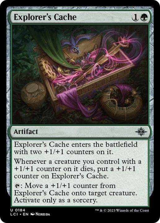 Explorer's Cache in the group Magic the Gathering / Types / Artifacts / Artifact at Proxyprinters.com (49055)