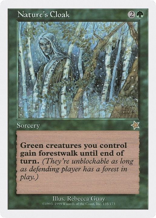 Nature's Cloak in the group Magic the Gathering / Types / Colors / Green at Proxyprinters.com (49060)