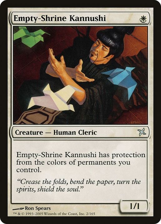 Empty-Shrine Kannushi in the group Magic the Gathering / Types / Creatures / Human at Proxyprinters.com (49069)