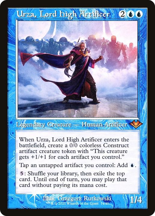 Urza, Lord High Artificer in the group Singles at Proxyprinters.com (49099)