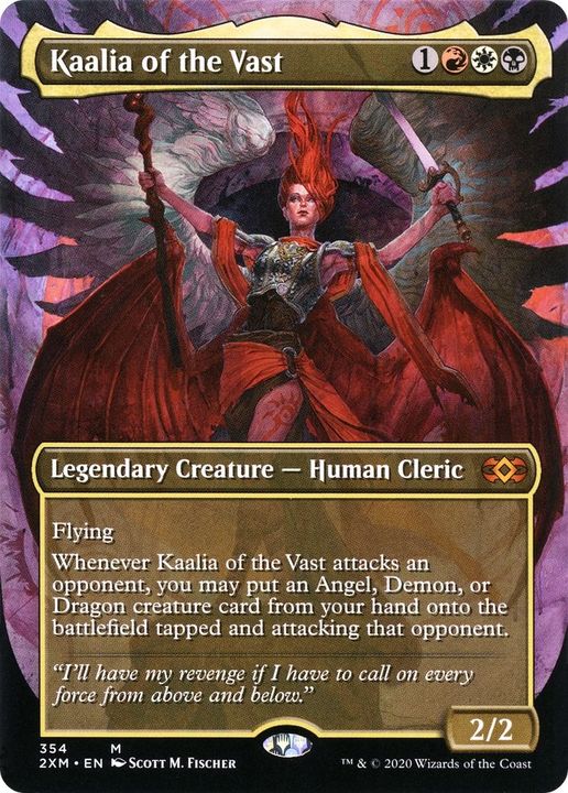 Kaalia of the Vast in the group Magic the Gathering / Sets / Double Masters at Proxyprinters.com (49147)