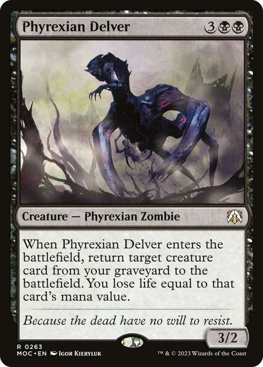 Phyrexian Delver in the group Magic the Gathering / Sets / March of the Machine Substitute Cards at Proxyprinters.com (49148)