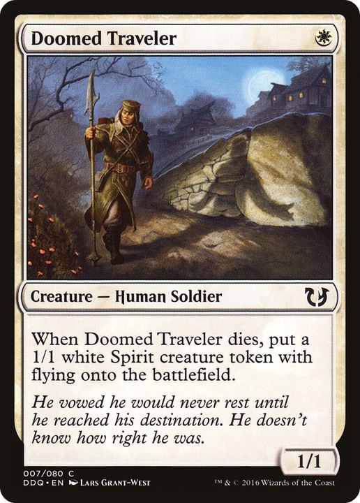 Doomed Traveler in the group Magic the Gathering / Types / Creatures / Human at Proxyprinters.com (49151)