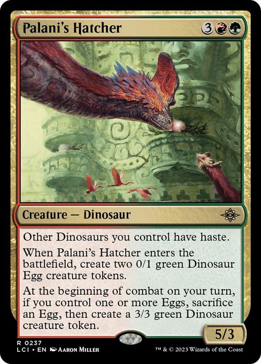 Palani's Hatcher in the group Magic the Gathering / Sets / The Lost Caverns of Ixalan at Proxyprinters.com (49164)