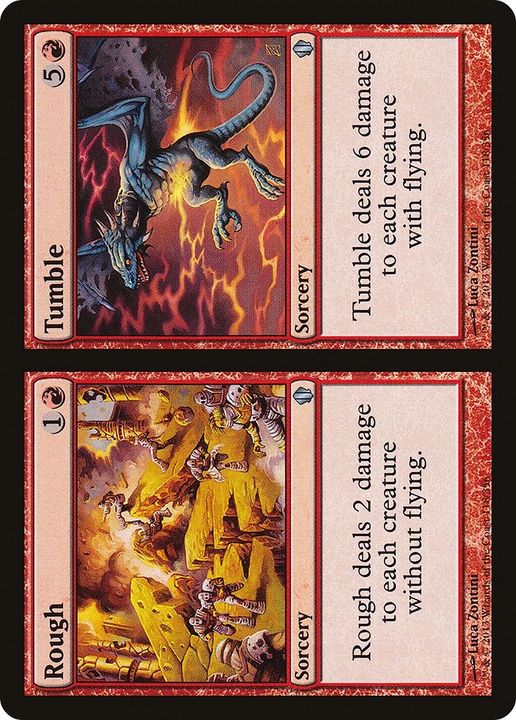 Rough // Tumble in the group Magic the Gathering / Types / Colors / Red at Proxyprinters.com (49166)