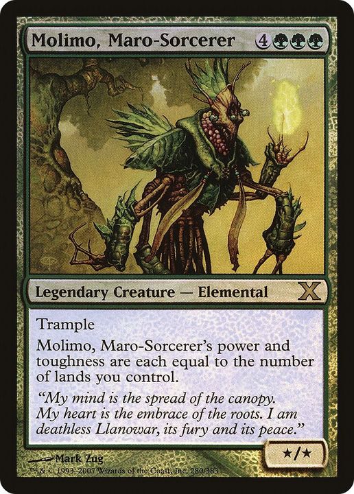 Molimo, Maro-Sorcerer in the group Magic the Gathering / Sets / Tenth Edition at Proxyprinters.com (49169)