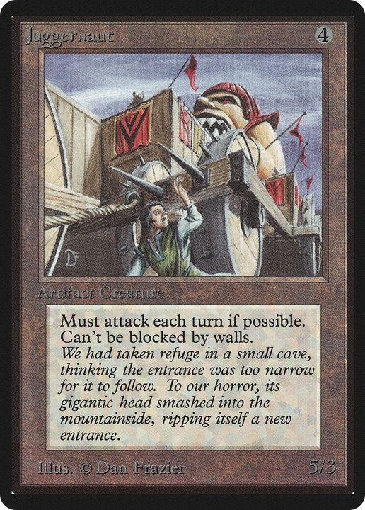 Juggernaut in the group Magic the Gathering / Sets / Limited Edition Beta at Proxyprinters.com (49187)