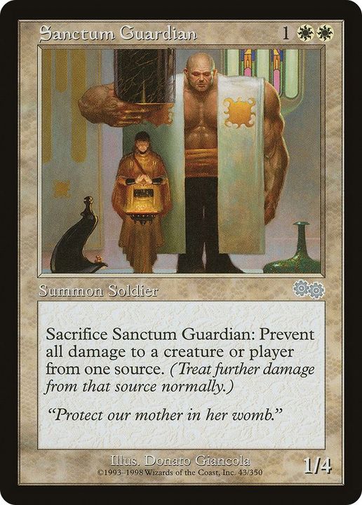 Sanctum Guardian in the group Magic the Gathering / Types / Creatures / Human at Proxyprinters.com (4919)