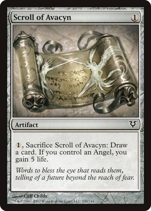 Scroll of Avacyn in the group Advanced search at Proxyprinters.com (49217)