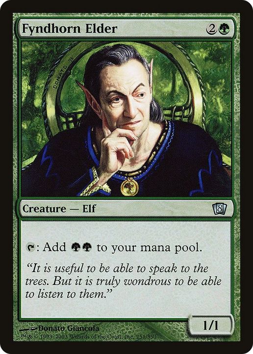 Fyndhorn Elder in the group Magic the Gathering / Types / Creatures / Elf at Proxyprinters.com (49220)