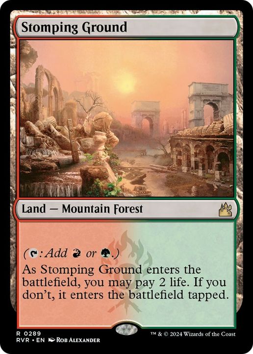 Stomping Ground in the group Magic the Gathering / Types / Land / Forest at Proxyprinters.com (49225)