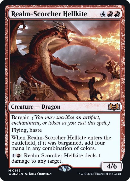 Realm-Scorcher Hellkite in the group Magic the Gathering / Types / Colors / Red at Proxyprinters.com (49239)