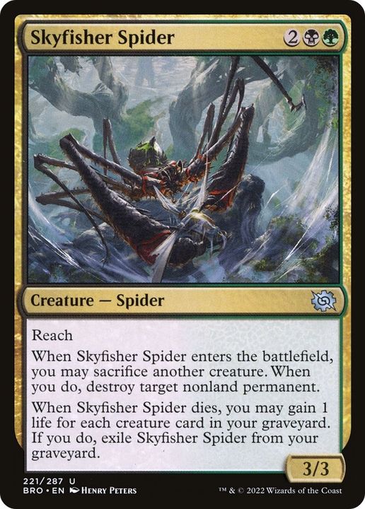 Skyfisher Spider in the group Singles at Proxyprinters.com (49247)