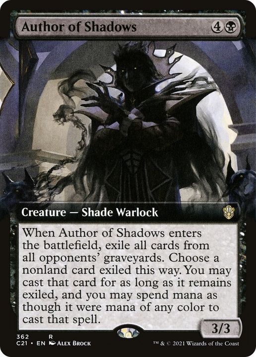 Author of Shadows in the group Magic the Gathering / Types / Colors / Black at Proxyprinters.com (49255)