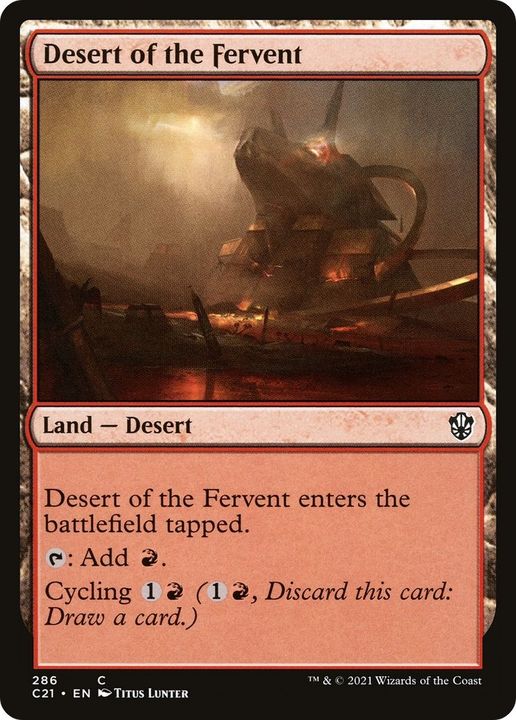 Desert of the Fervent in the group Magic the Gathering / Types / Colors / Colorless at Proxyprinters.com (49265)