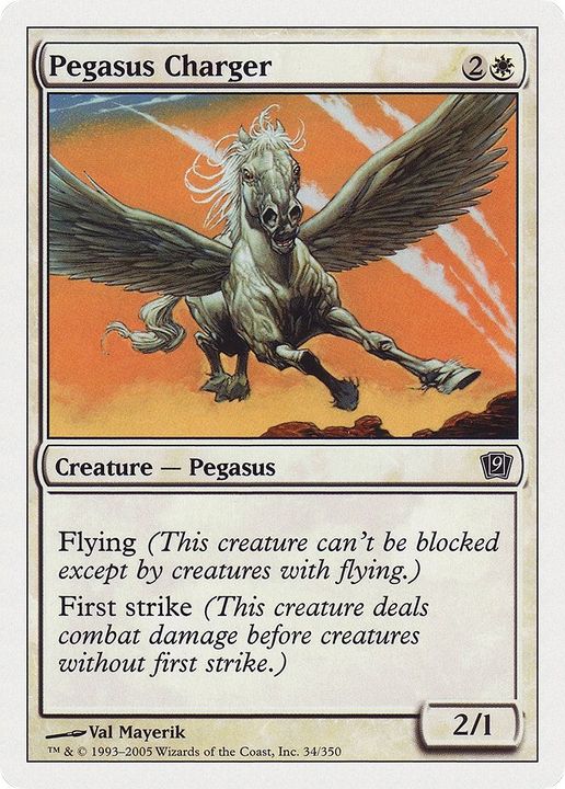 Pegasus Charger in the group Magic the Gathering / Types / Colors / White at Proxyprinters.com (4928)