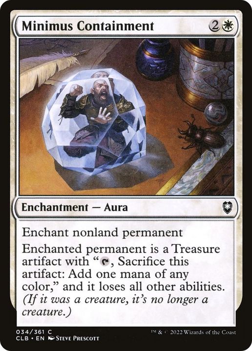 Minimus Containment in the group Magic the Gathering / Types / Colors / White at Proxyprinters.com (49283)