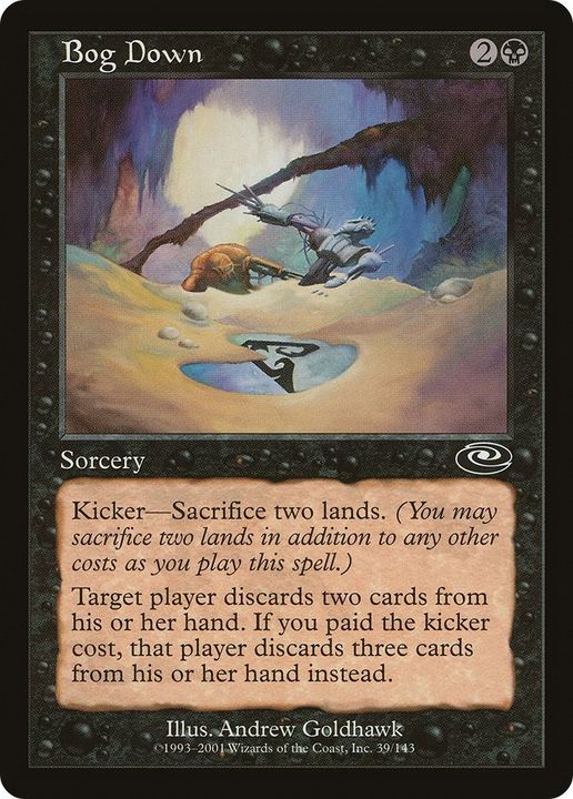 Bog Down in the group Magic the Gathering / Types / Colors / Black at Proxyprinters.com (49293)