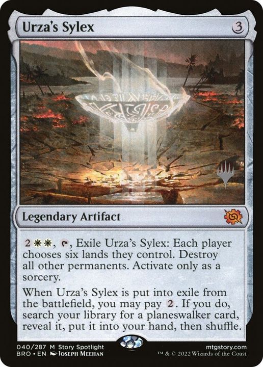 Urza's Sylex in the group Magic the Gathering / Sets / The Brothers' War Promos at Proxyprinters.com (493)