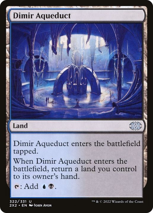 Dimir Aqueduct in the group Magic the Gathering / Types / Colors / Colorless at Proxyprinters.com (49351)