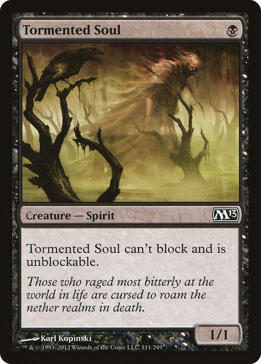 Tormented Soul in the group Magic the Gathering / Types / Colors / Black at Proxyprinters.com (49355)