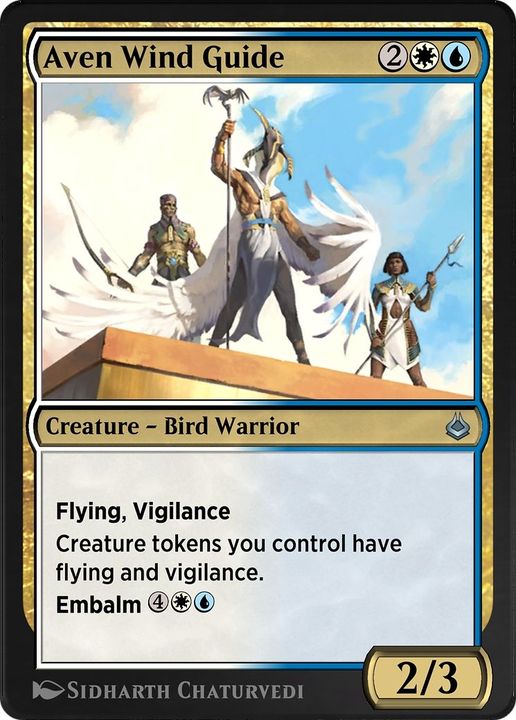 Aven Wind Guide in the group Magic the Gathering / Sets / Amonkhet Remastered at Proxyprinters.com (49377)