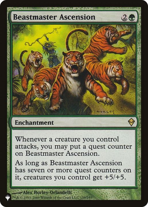 Beastmaster Ascension in the group Magic the Gathering / Types / Enchantment / Enchantment at Proxyprinters.com (4938)