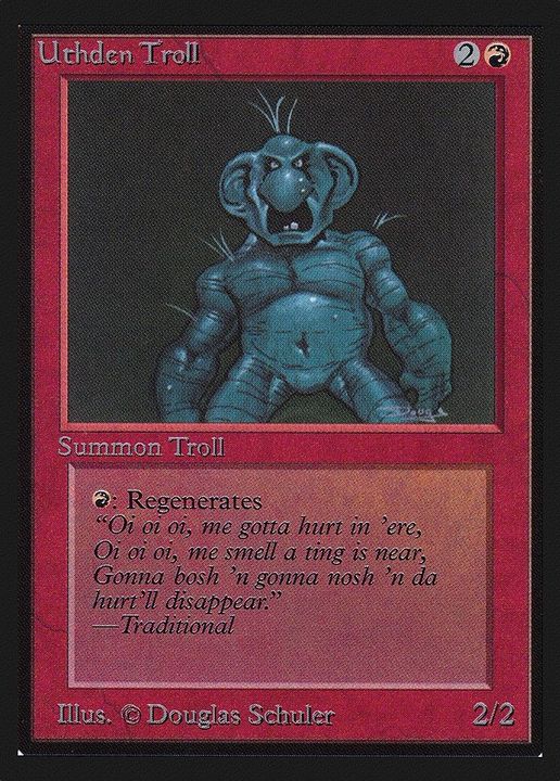 Uthden Troll in the group Magic the Gathering / Types / Colors / Red at Proxyprinters.com (49389)