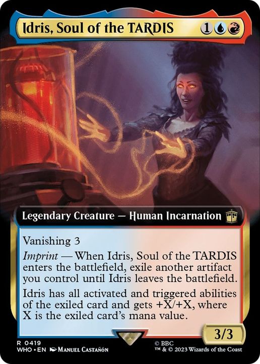 Idris, Soul of the TARDIS in the group Magic the Gathering / Sets / Doctor Who at Proxyprinters.com (494)