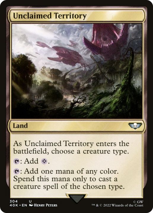 Unclaimed Territory in the group Magic the Gathering / Types / Colors / Colorless at Proxyprinters.com (4940)