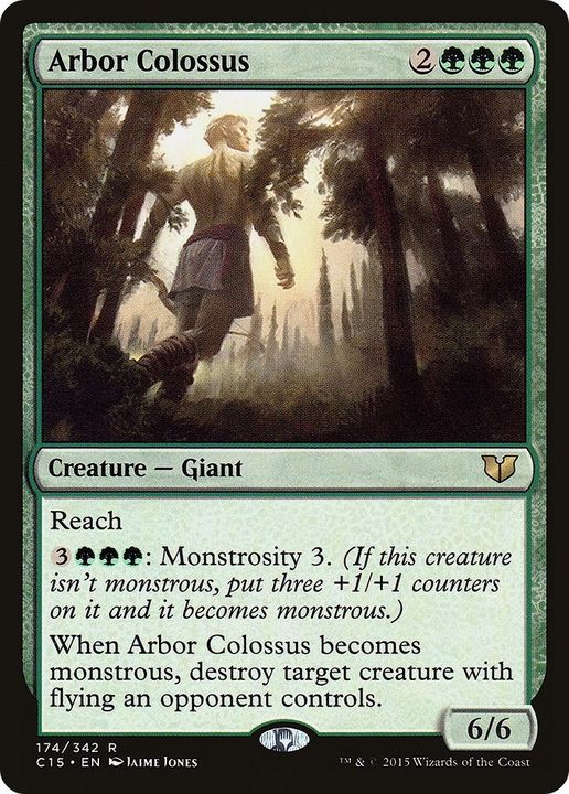 Arbor Colossus in the group Magic the Gathering / Types / Colors / Green at Proxyprinters.com (49406)