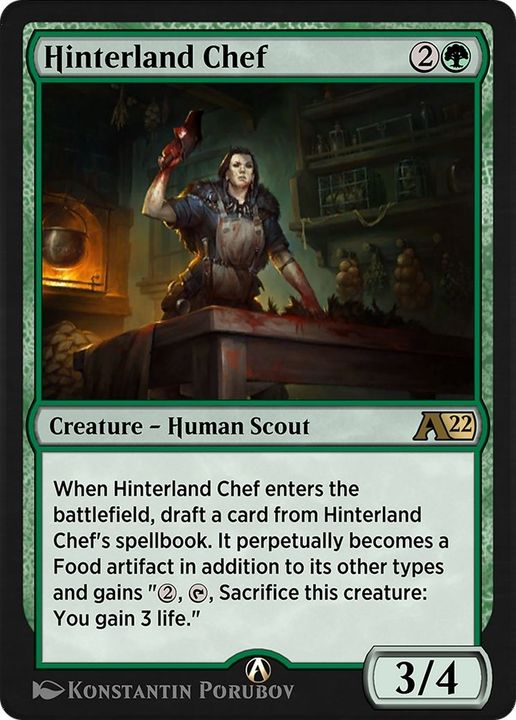 Hinterland Chef in the group Magic the Gathering / Sets / Alchemy: Innistrad at Proxyprinters.com (49431)