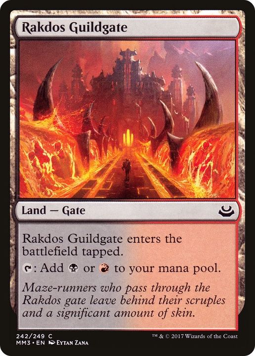 Rakdos Guildgate in the group Magic the Gathering / Types / Colors / Colorless at Proxyprinters.com (49448)