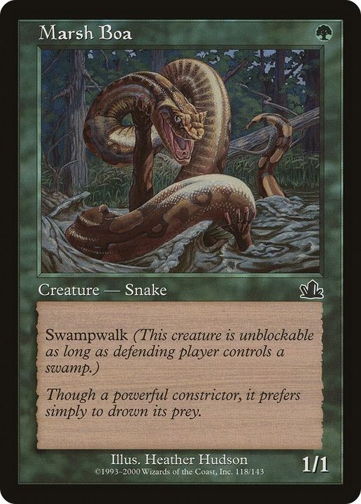 Marsh Boa in the group Magic the Gathering / Types / Colors / Green at Proxyprinters.com (49459)