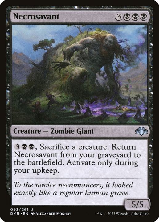 Necrosavant in the group Magic the Gathering / Types / Creatures / Zombie at Proxyprinters.com (49470)