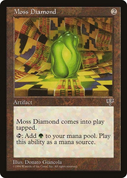 Moss Diamond in the group Magic the Gathering / Types / Artifacts / Artifact at Proxyprinters.com (49473)